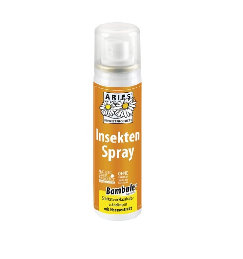 Натуральное средство от тараканов, мух и муравьев, Aries Insect Spray, спрей-репеллент 50мл