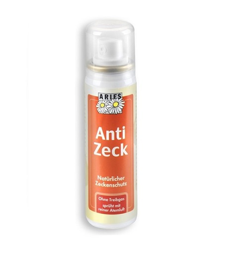 Натуральное средство от клещей и блох, Aries Anti Zeck спрей-репеллент 50мл