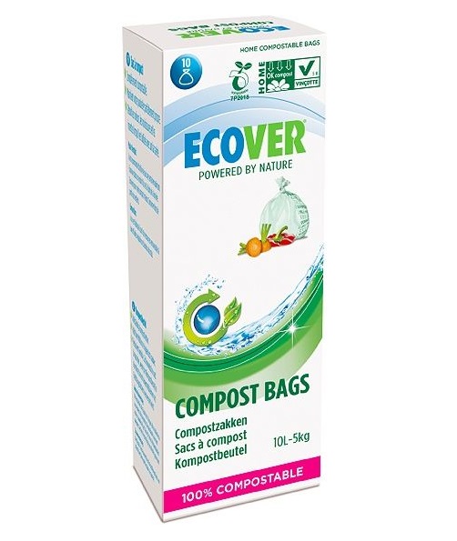 Пакеты для мусора Ecover биоразлагаемые 10 мешков