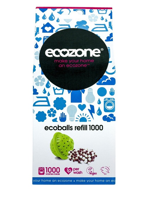 Сменные гранулы на 1000 стирок, ECOZONE (GB)