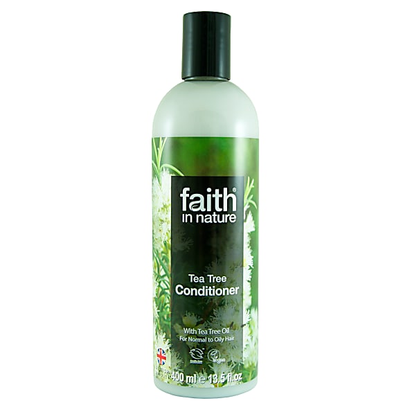 Кондиционер для волос faith in nature интенсивный с эфирными маслами Чайного дерева, Апельсина, Лимона и Лайма 400 мл
