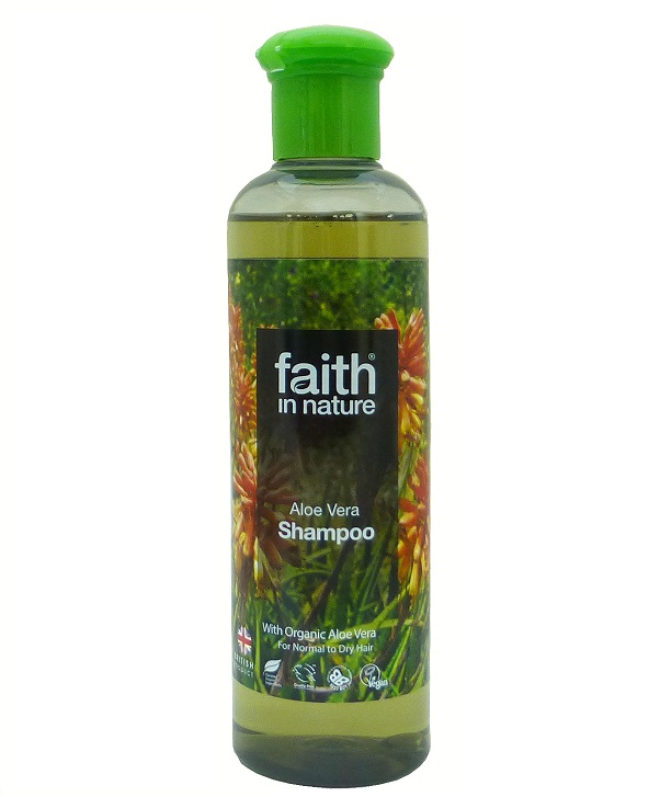 Увлажняющий шампунь для волос faith in nature с экстрактом Алоэ Вера, 250мл